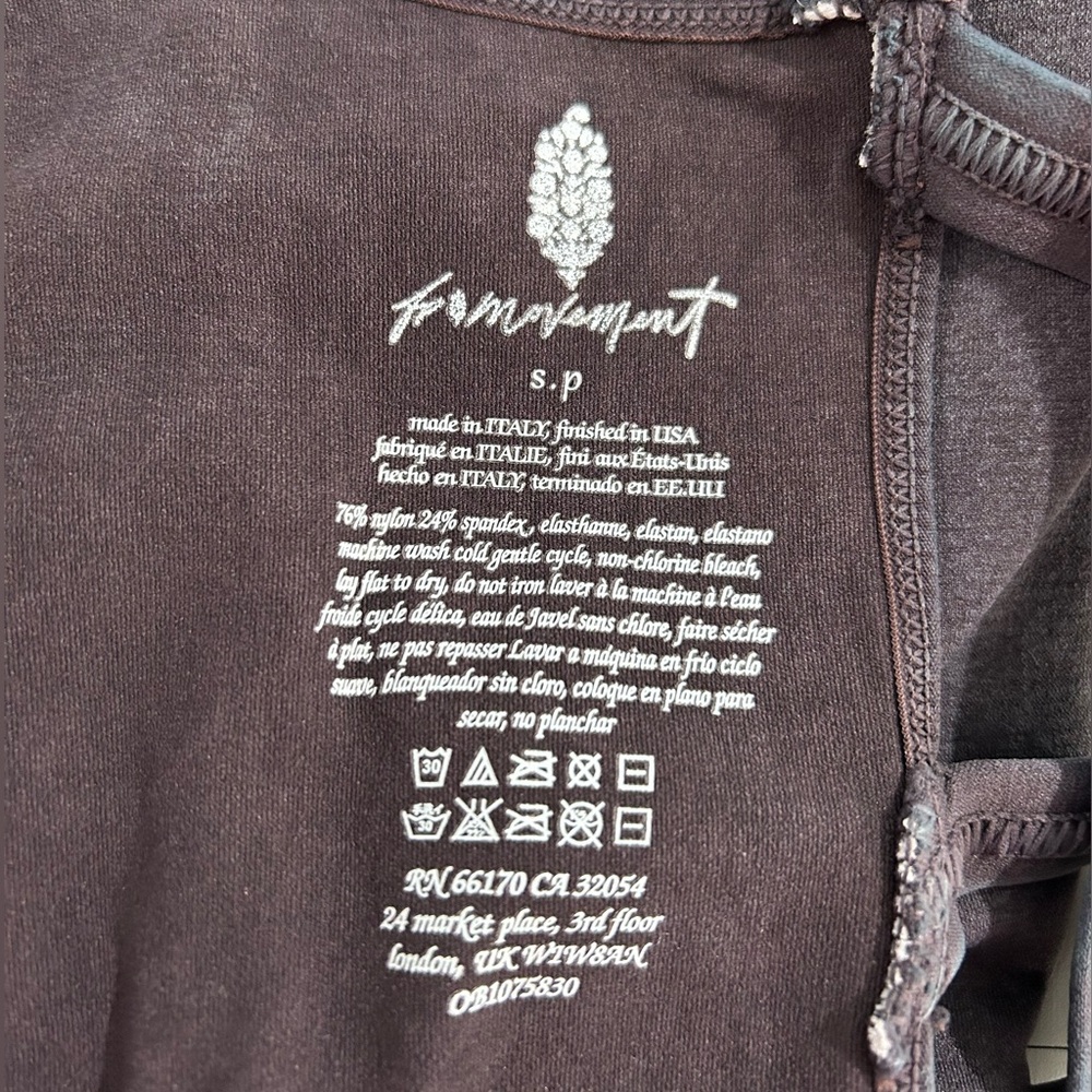 NWOT Free People Movement Good Karma Onesie - Picture 9 of 9